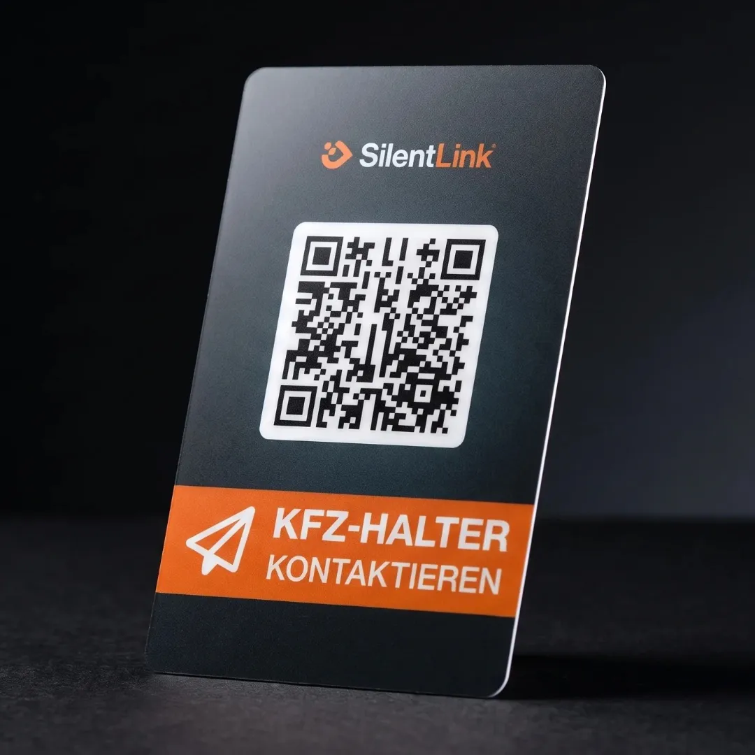 DriveID — QR-Code fürs Auto — für die Windschutzscheibe, Produktbild 1