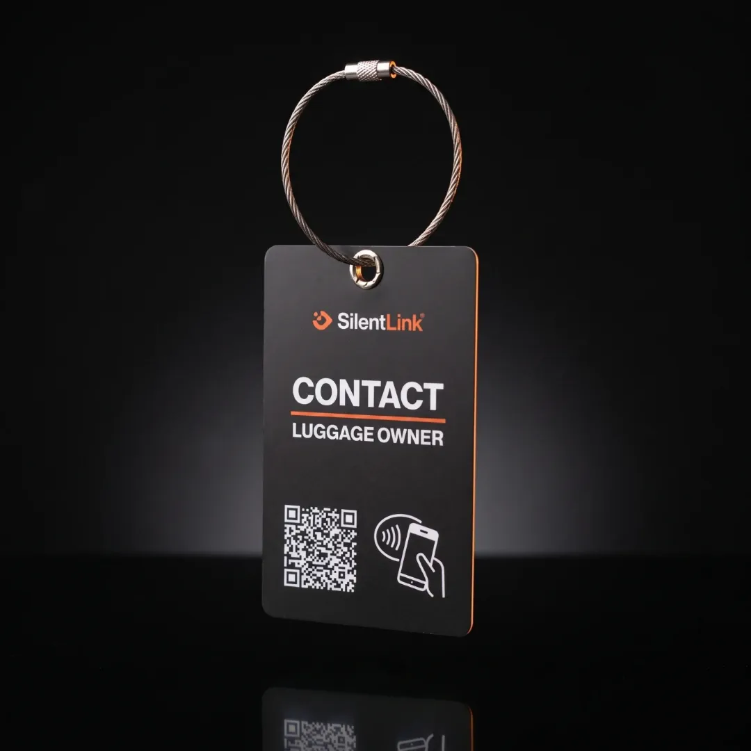 TravelID — Digitaler Kofferanhänger mit QR-Code & NFC, Produktbild 1
