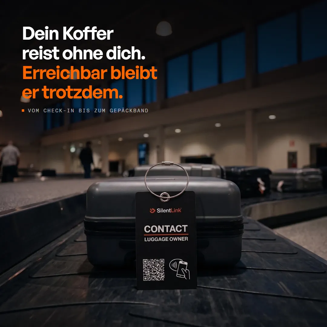 TravelID — Digitaler Kofferanhänger mit QR-Code & NFC, Produktbild 3