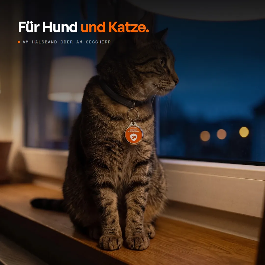PetID — Digitale Hundemarke & Katzenmarke mit QR-Code, Produktbild 3