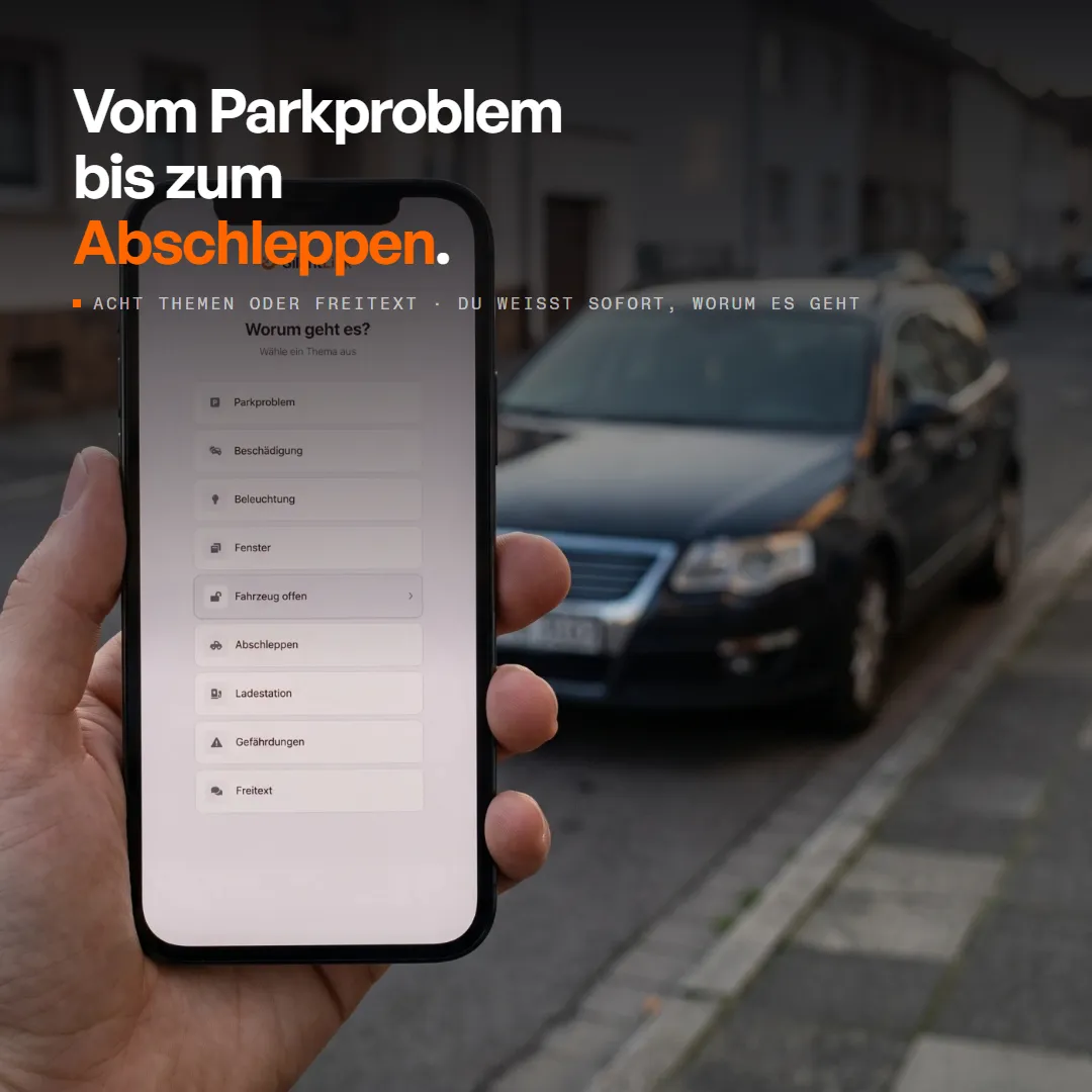 DriveID — QR-Code fürs Auto — für die Windschutzscheibe, Produktbild 4