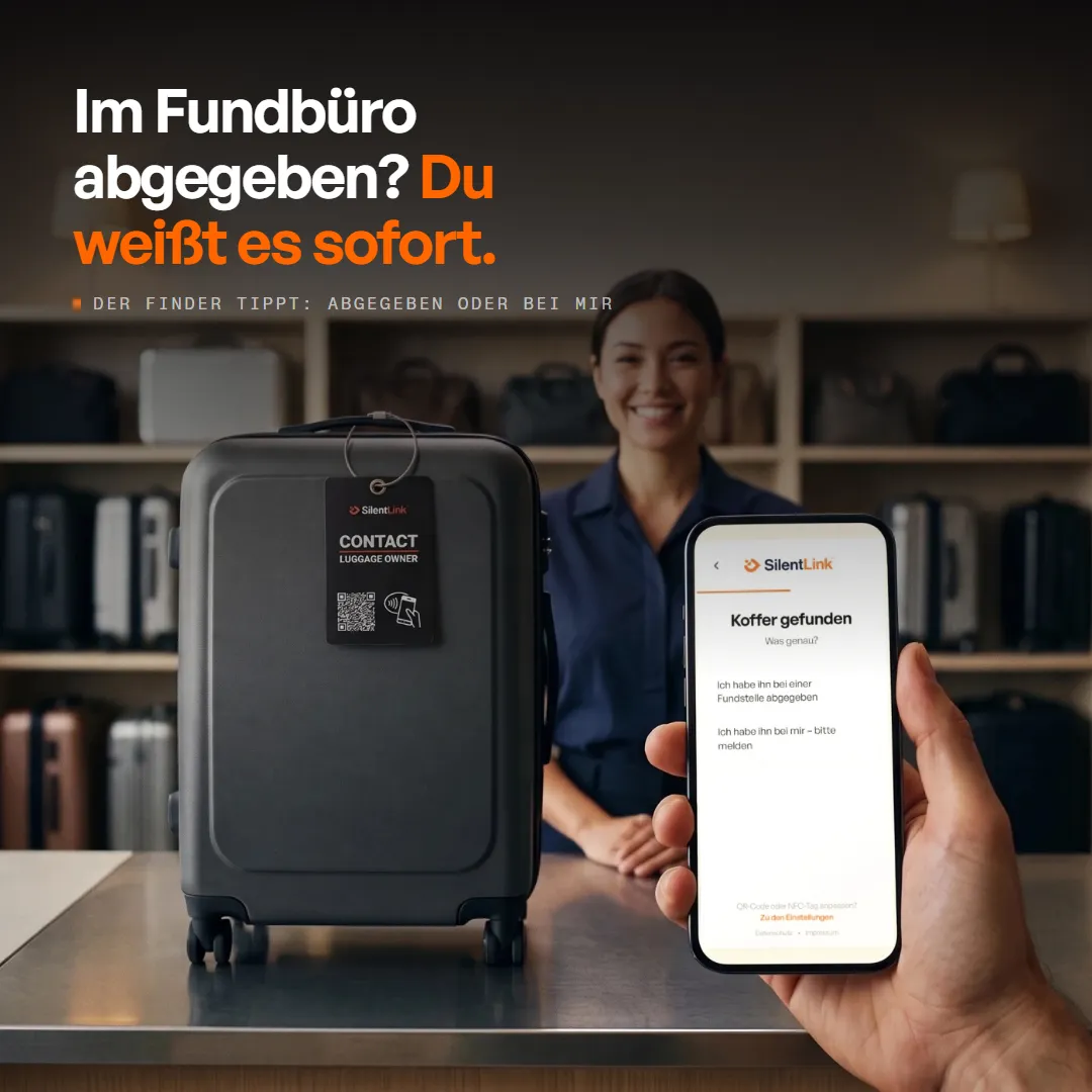 TravelID — Digitaler Kofferanhänger mit QR-Code & NFC, Produktbild 5