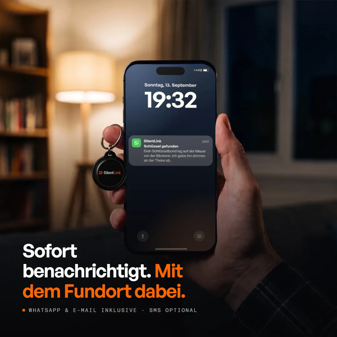KeyID — Schlüsselanhänger mit QR-Code — der Schlüsselfinder ohne App, Produktbild 6