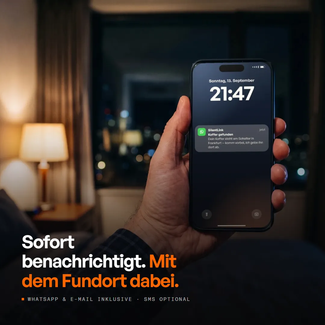 TravelID — Digitaler Kofferanhänger mit QR-Code & NFC, Produktbild 7