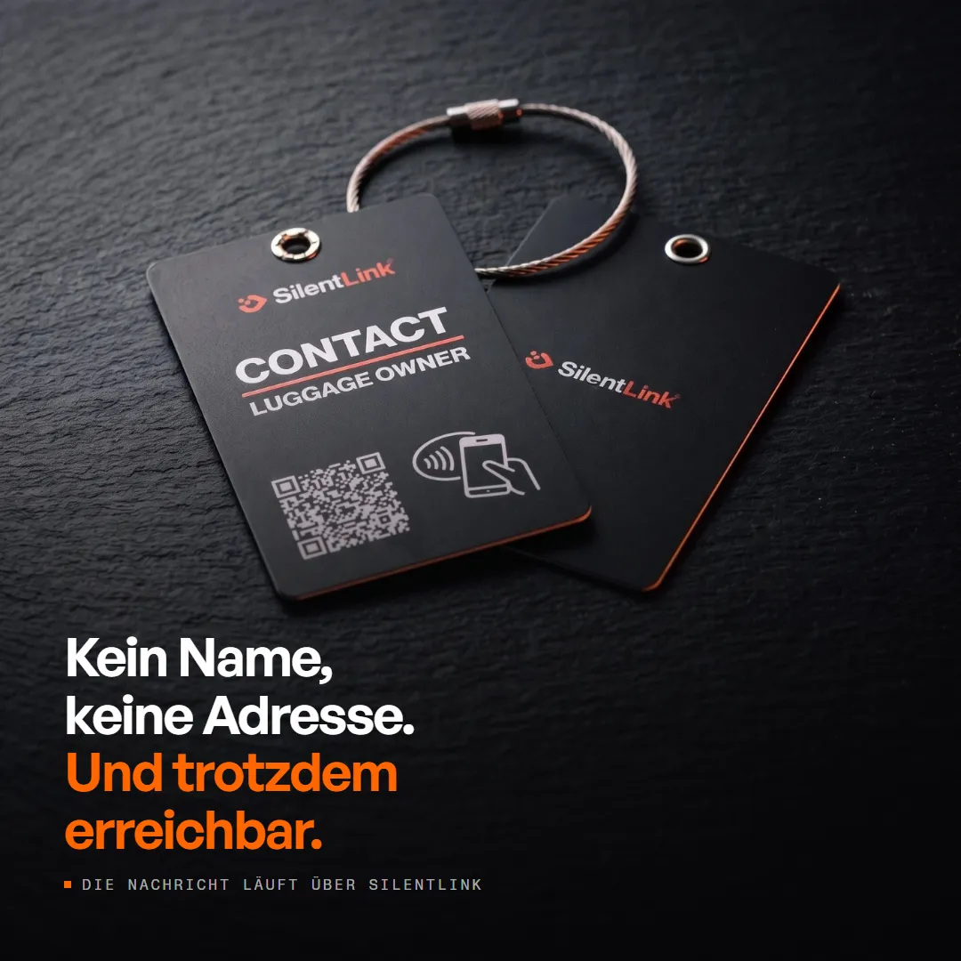 TravelID — Digitaler Kofferanhänger mit QR-Code & NFC, Produktbild 8