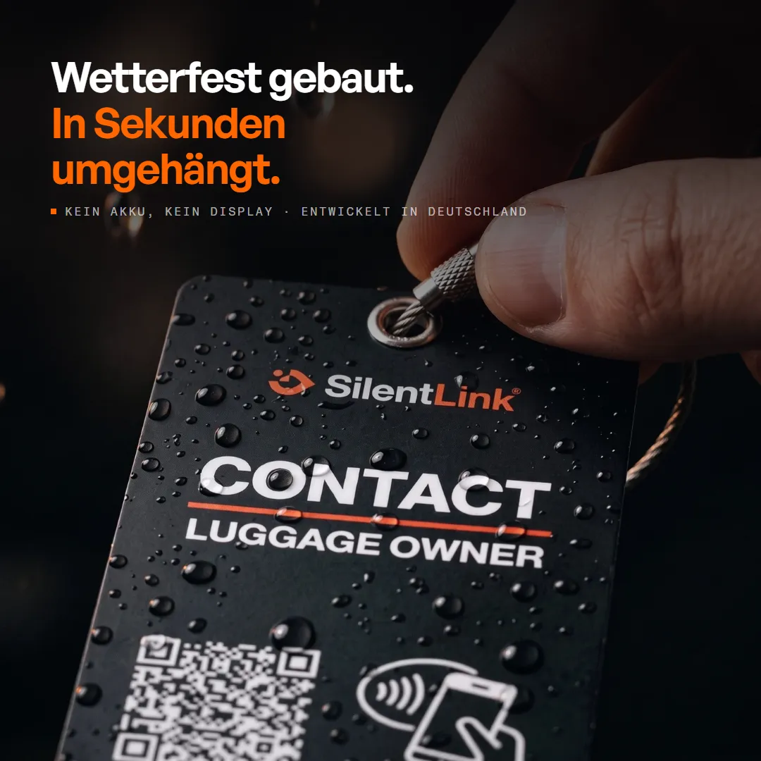 TravelID — Digitaler Kofferanhänger mit QR-Code & NFC, Produktbild 10