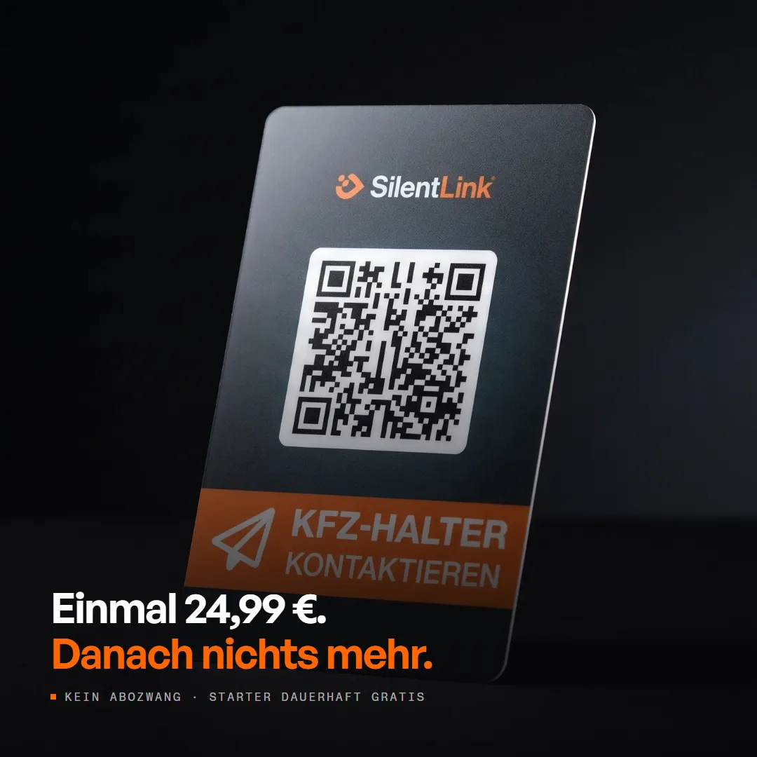 DriveID — QR-Code fürs Auto — für die Windschutzscheibe, Produktbild 11