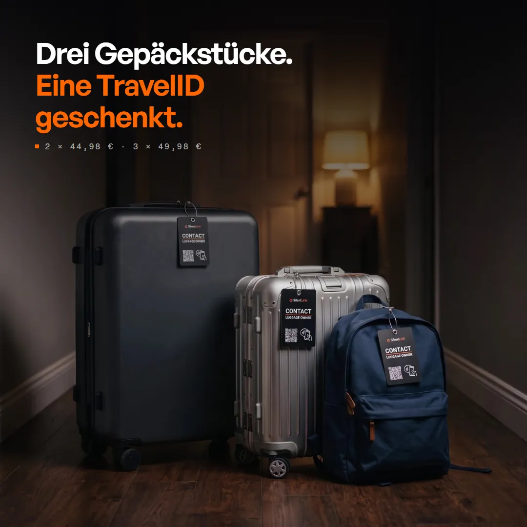 TravelID — Digitaler Kofferanhänger mit QR-Code & NFC, Produktbild 11